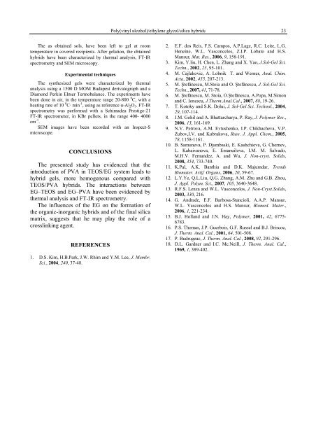 synthesis and characterization of poly(vinyl alcohol)/ethylene glycol ...