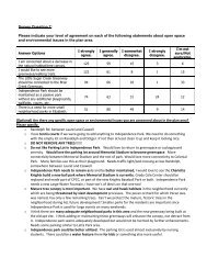 Survey Question 7: Please indicate your level of agreement on each ...