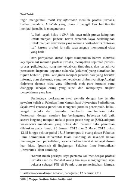 CITRA JURNALIS INDONESIA - S1 Ilmu Komunikasi UNSOED