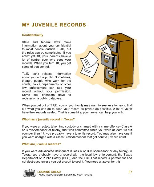 (TJJD) Youth Handbook - Texas Juvenile Justice Department