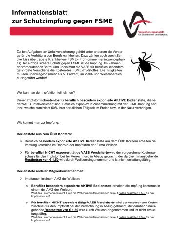 FSME Infoblatt - VAEB