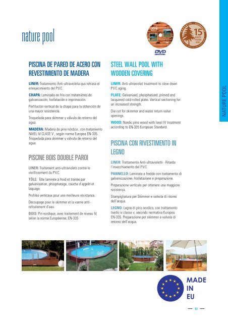 Piscinas Gre Nature Pool - Poolaria