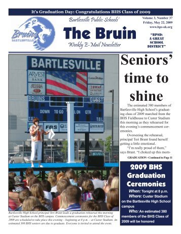 The Bruin - Bartlesville Public Schools