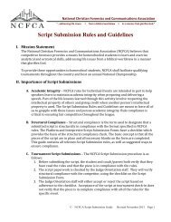 Script Submission Guide - National Christian Forensics and ...