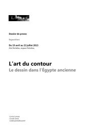 Télécharger le dossier de presse > pdf - 1.88 Mo - Musée du Louvre