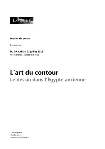 Télécharger le dossier de presse > pdf - 1.88 Mo - Musée du Louvre