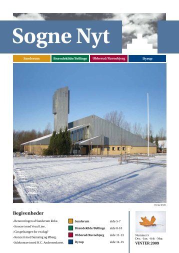 Sognenyt vinter 2009-2010 (december, januar ... - Sanderum Kirke