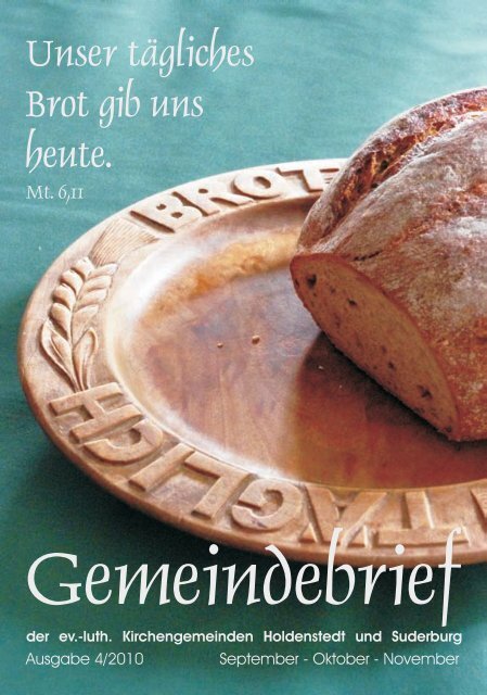 Ausgabe 4-2010 - Ev.-luth. St. Remigius Kirchengemeinde Suderburg