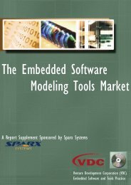 The Embedded Software Modeling Tools Market - Enterprise Architect