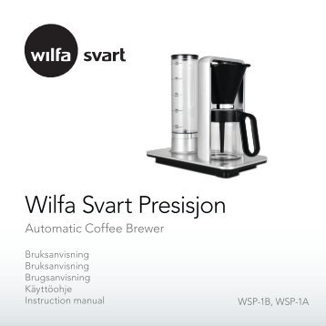 Wilfa Svart Presisjon