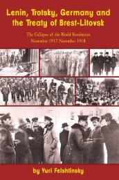 Lenin, Trotsky, Germany and the Treaty of Brest-Litovsk The ...