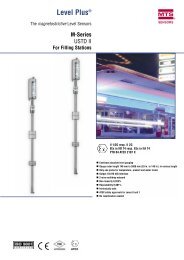 Level Sensor USTDII - MTS Sensors