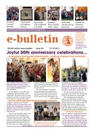 Joyful 50th anniversary celebrations... - SGI-UK E-Bulletin and Podcast