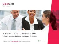 A Practical Guide to SR&ED in 2011 - CCH Canadian