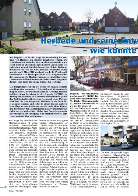 Lesen Sie in dieser Ausgabe - Image Herbede