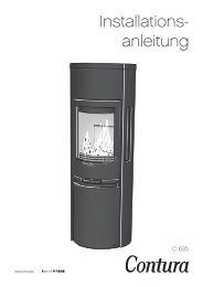 Installations- anleitung - Contura stoves