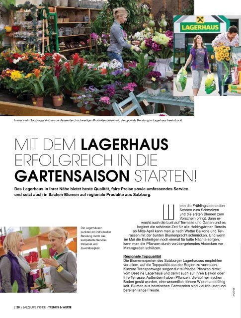 im gespräch - Salzburg Inside - Das Magazin