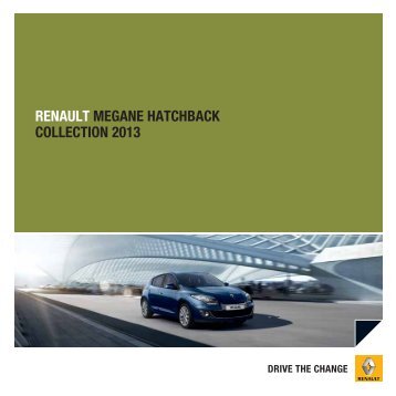 RENAULT MEGANE HATCHBACK COLLECTION 2013