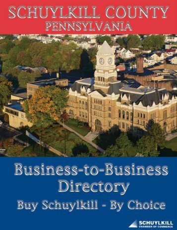 2013 Business to Business Directory - Schuylkill Chamber of ...