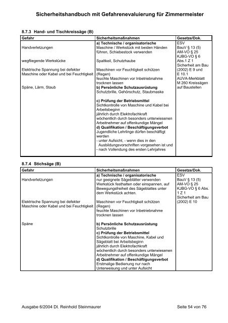 Zimmermeister - Wirtschaftskammer Österreich