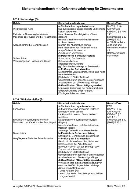 Zimmermeister - Wirtschaftskammer Österreich