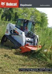 Specificaties Afbeelding Klepelmaaier aanbouwdeel - Bobcat.eu