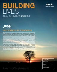 The Dawn of DLf founDaTion