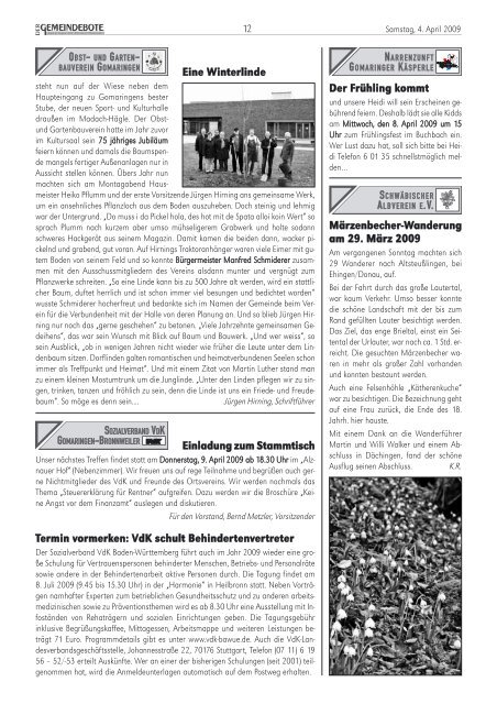 Gomaringen 04.04.09.pdf - Gomaringer Verlag