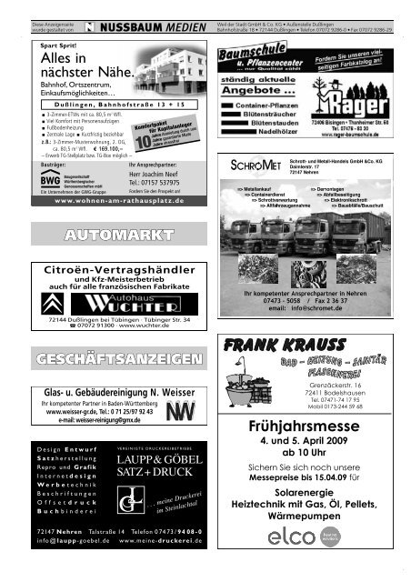 Gomaringen 04.04.09.pdf - Gomaringer Verlag