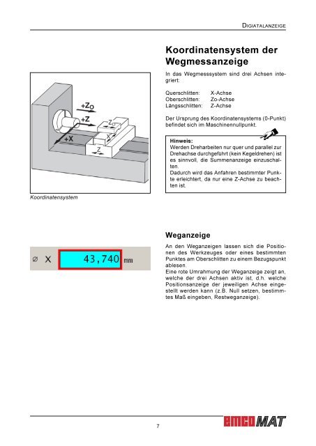 Digitalanzeige für Emcomat 14D / 17D / 20D