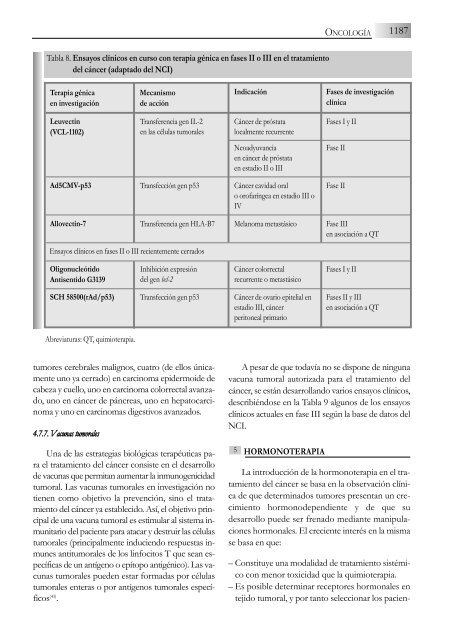 14. Oncología - Sociedad Española de Farmacia Hospitalaria