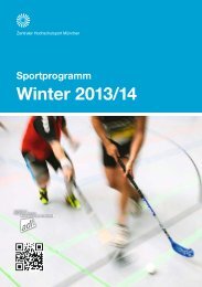 Sportprogramm München Winter 2013/14 - ZHS