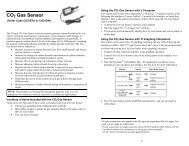 CO2 Gas Sensor - Vernier Software & Technology