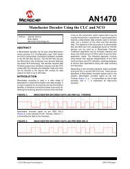 Manchester Decoder Using the CLC and NCO - Microchip