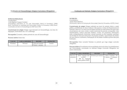 Programa de Ensino - 2012