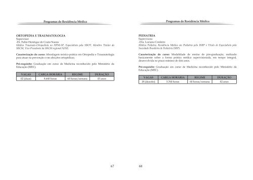 Programa de Ensino - 2012