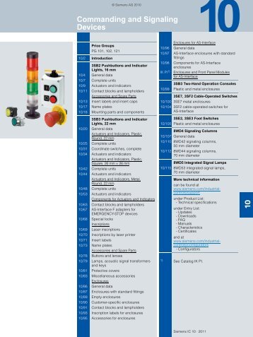 Catalog IC 10 English 2011 - Industry
