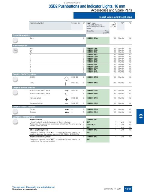 Catalog IC 10 English 2011 - Industry