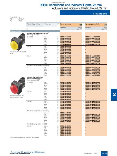 Catalog IC 10 English 2011 - Industry