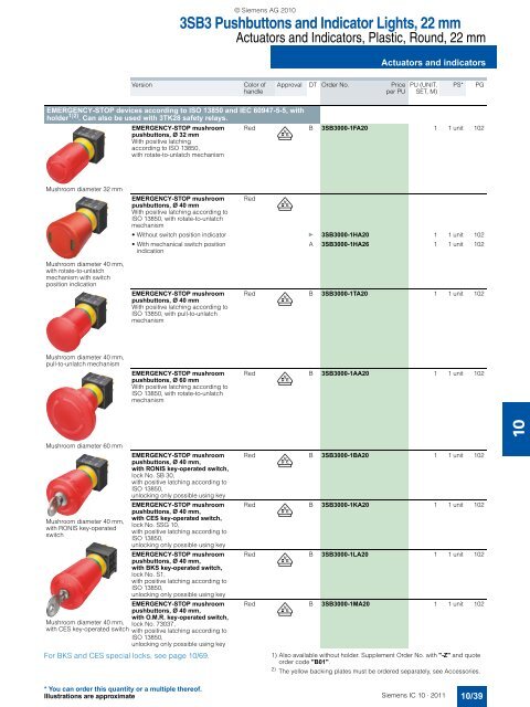 Catalog IC 10 English 2011 - Industry