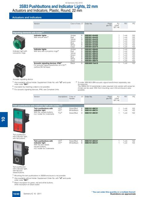 Catalog IC 10 English 2011 - Industry