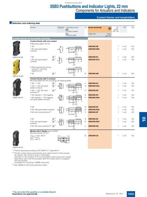 Catalog IC 10 English 2011 - Industry