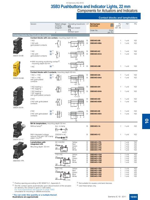 Catalog IC 10 English 2011 - Industry