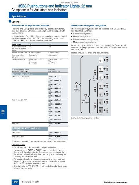 Catalog IC 10 English 2011 - Industry