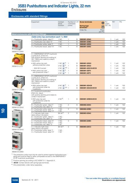 Catalog IC 10 English 2011 - Industry