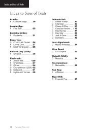 Index to Sires of Foals - Doncaster Bloodstock Sales