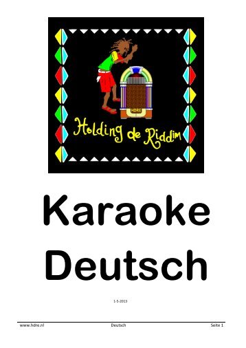 Karaoke Deutsch