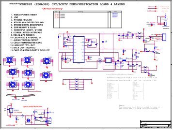 mt8202m1v2mt8202e (pbga388) crt/lcdtv demo/verfication board 4 ...