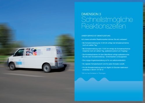 Imagebroschüre: WASSER - RAPID Wasserschadensanierung GmbH
