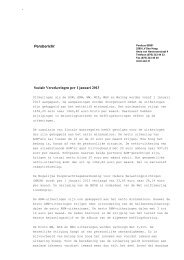 Sociale Verzekeringen per 1 januari 2013 - Rijksoverheid.nl